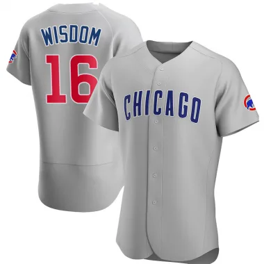 Youth Patrick Wisdom Royal Chicago Cubs Player Logo Jersey Size: 2XL